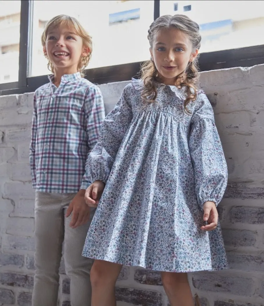 Camisa de niño cuadros R130451