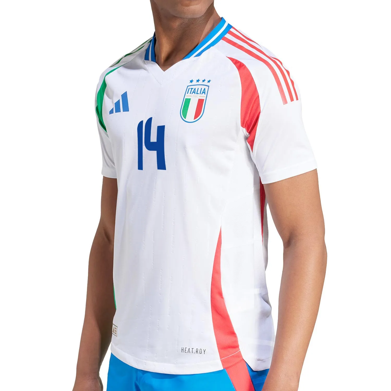 Camiseta adidas 2a Italia Chiesa authentic 2024
