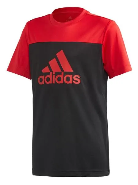 camiseta adidas aeroready rojo niño