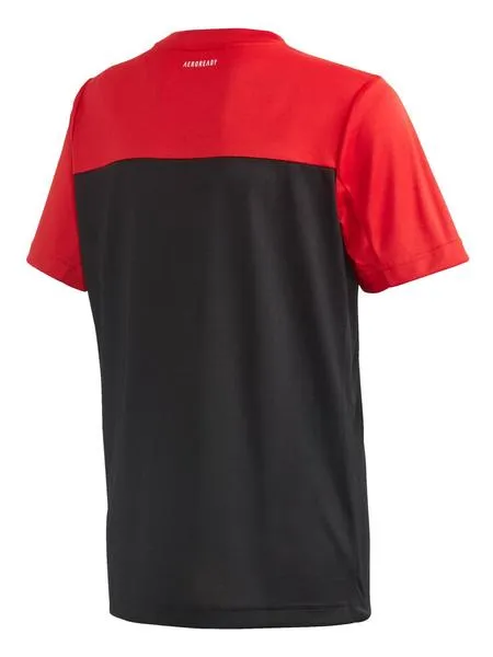 camiseta adidas aeroready rojo niño
