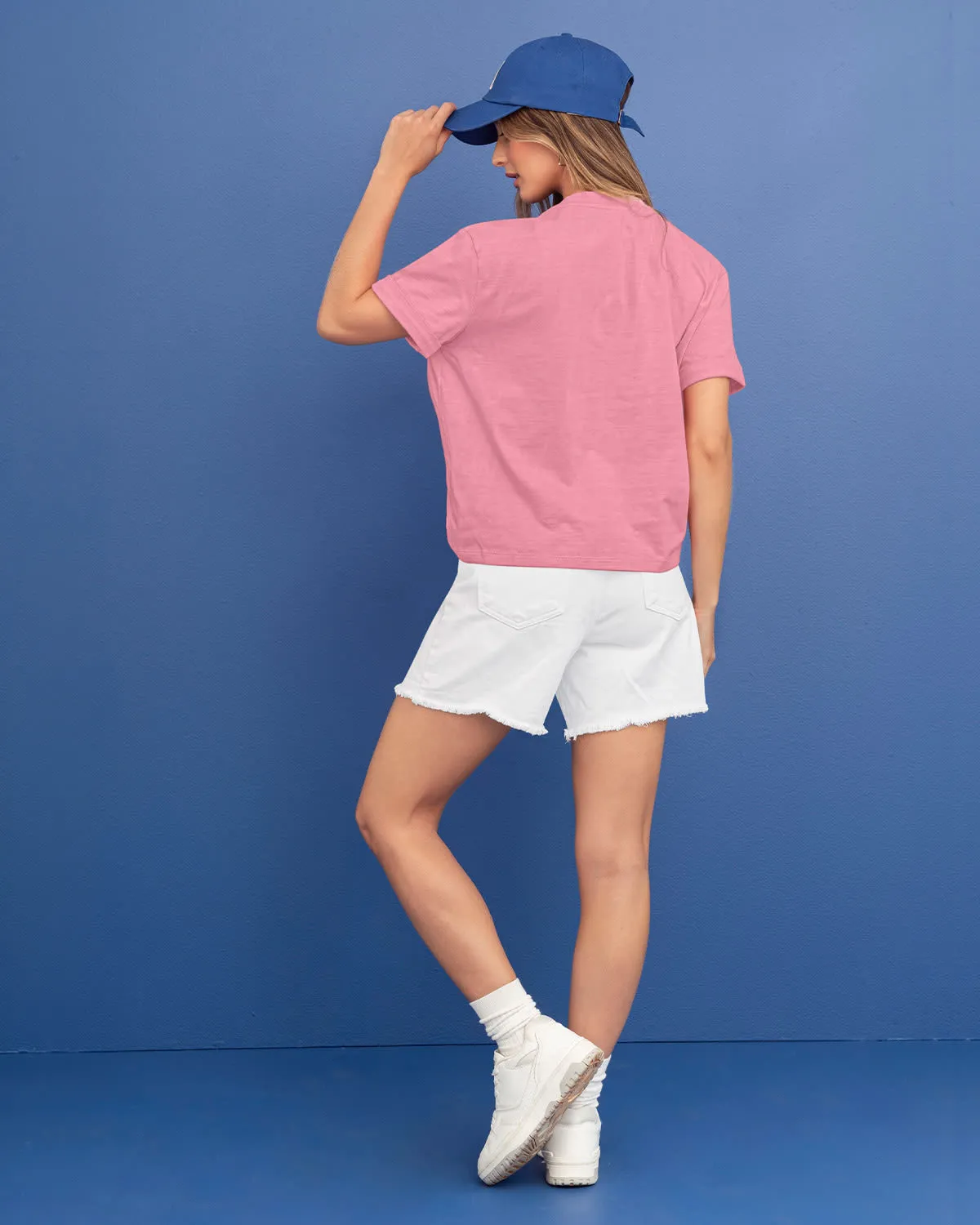 Camiseta básica manga corta con estampado