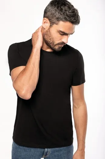 Camiseta Con Elastán Hombre
