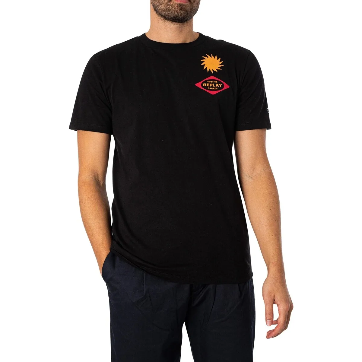 Camiseta Con Logo En La Espalda De Garage