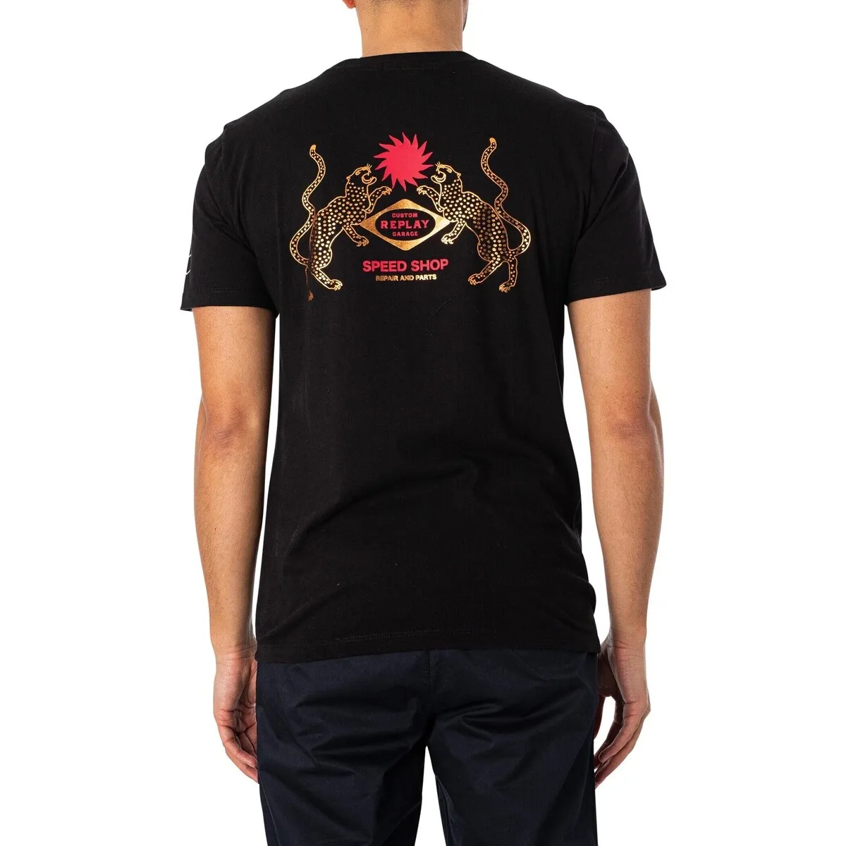 Camiseta Con Logo En La Espalda De Garage