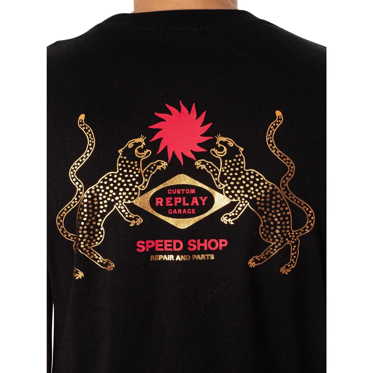 Camiseta Con Logo En La Espalda De Garage
