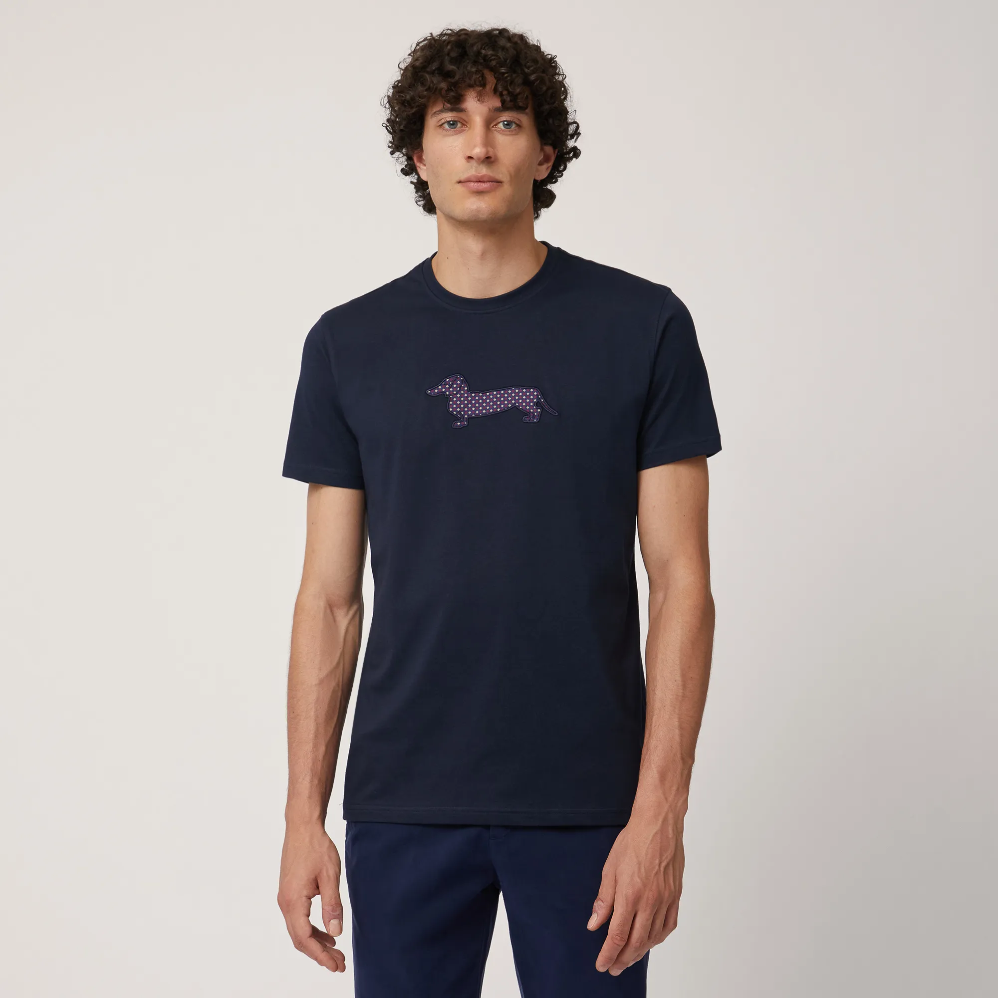Camiseta con teckel a láser