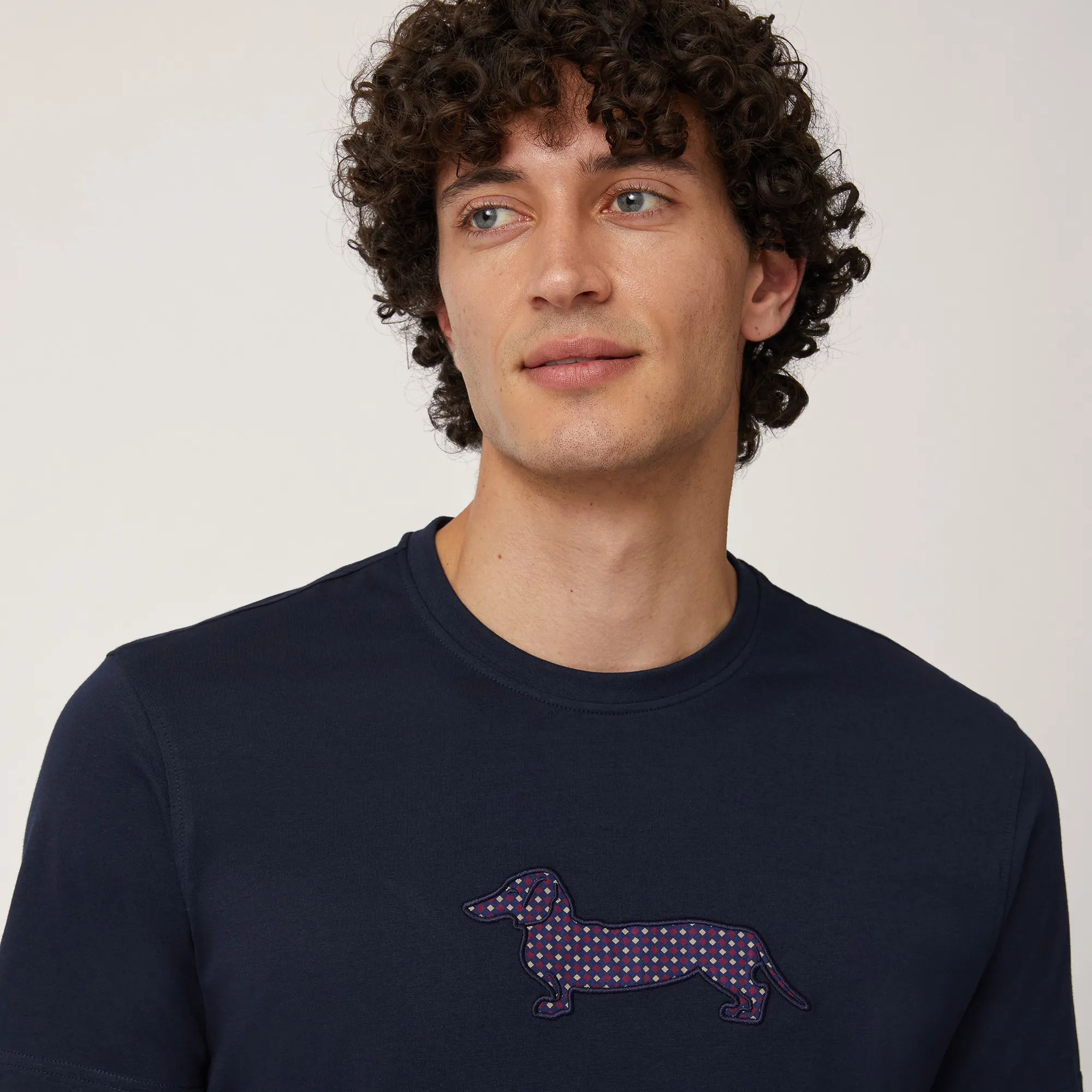 Camiseta con teckel a láser