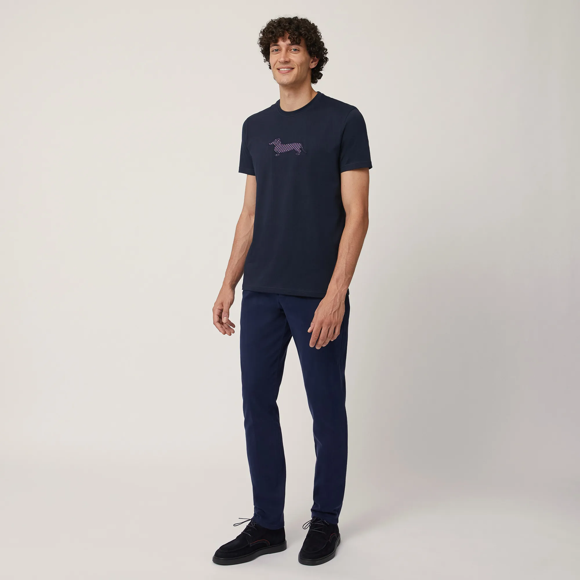 Camiseta con teckel a láser