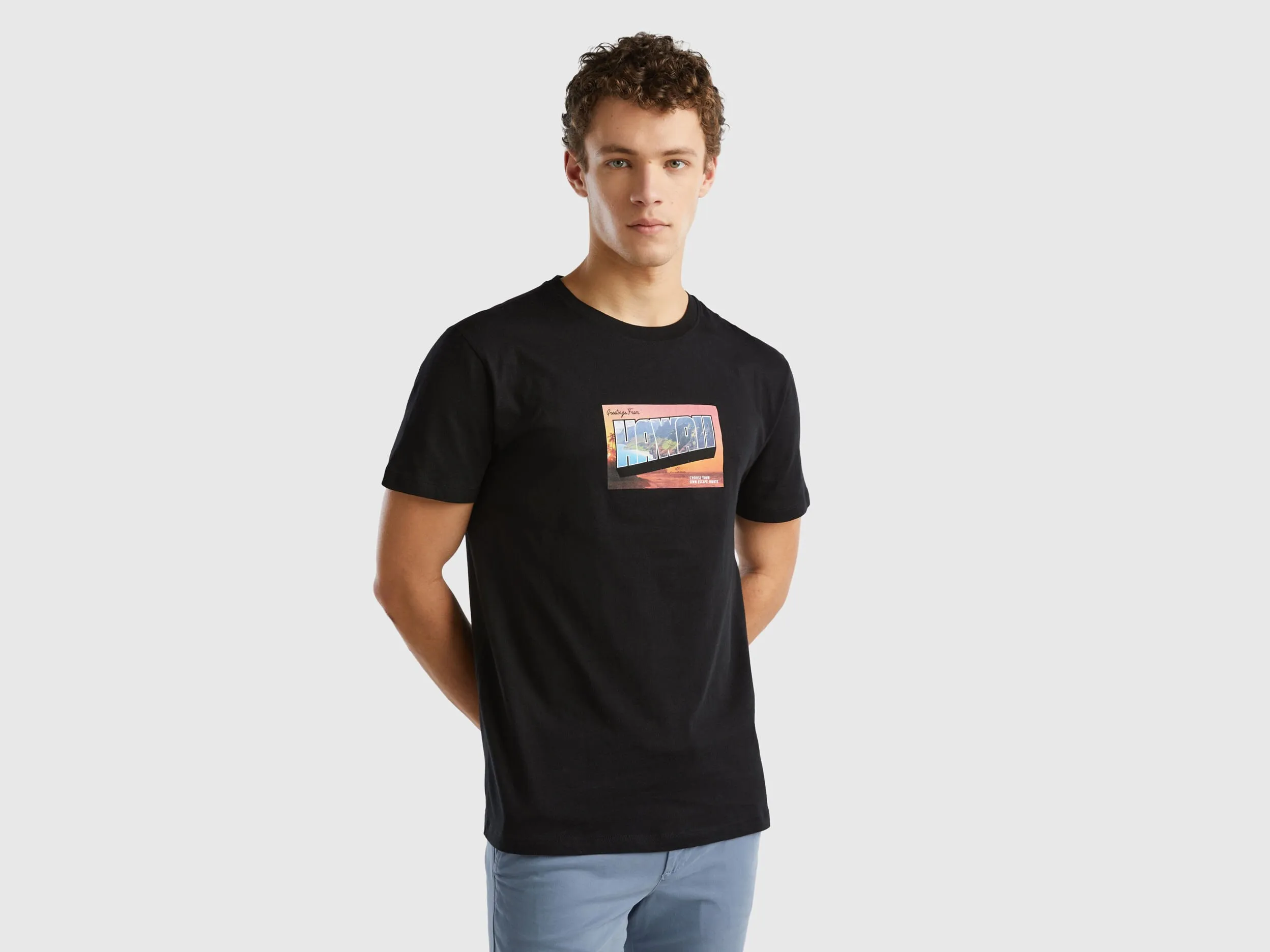 Camiseta de algodón ligero
