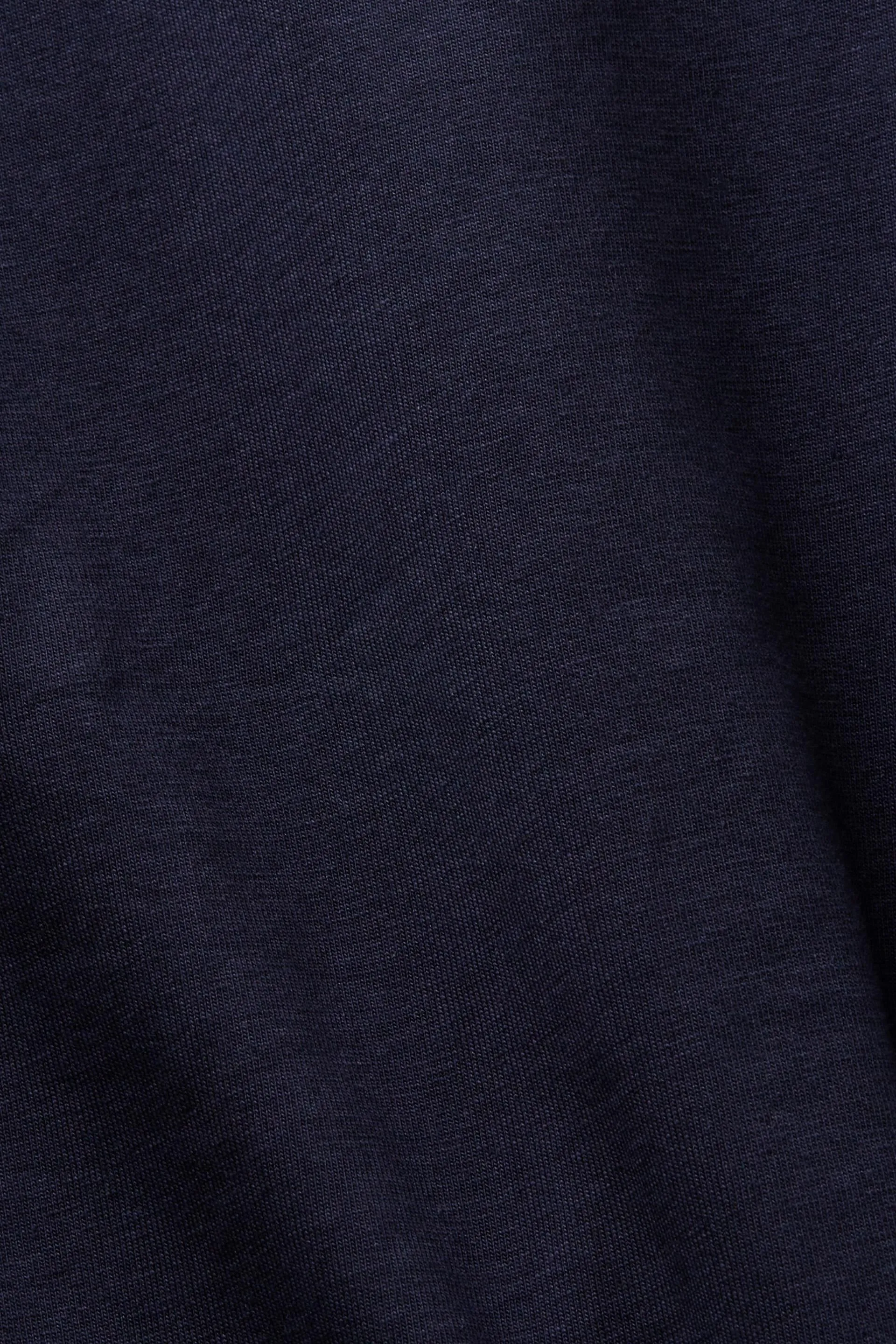 Camiseta de manga larga de tejido jersey con cuello alto
