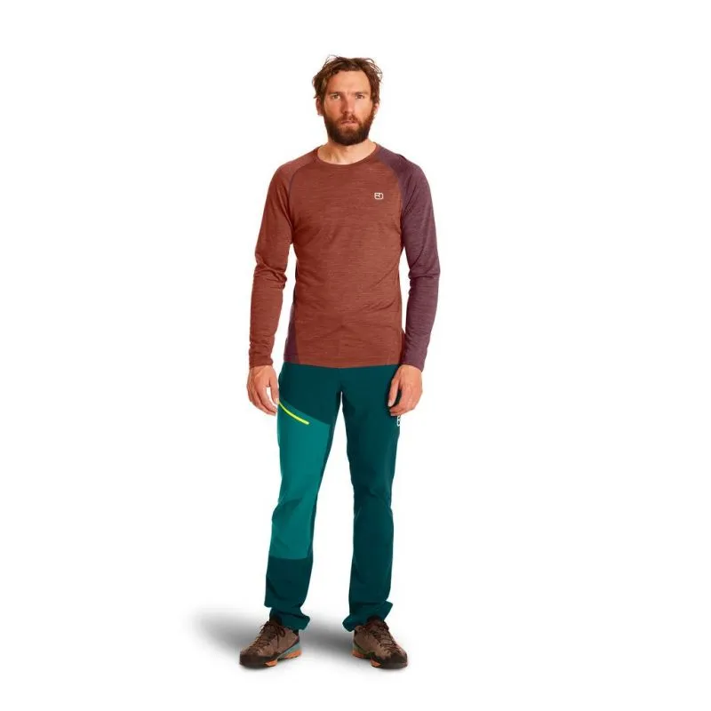 Camiseta de manga larga para hombre Ortovox 120 Cool Tec Fast Upward (gris ártico oscuro)