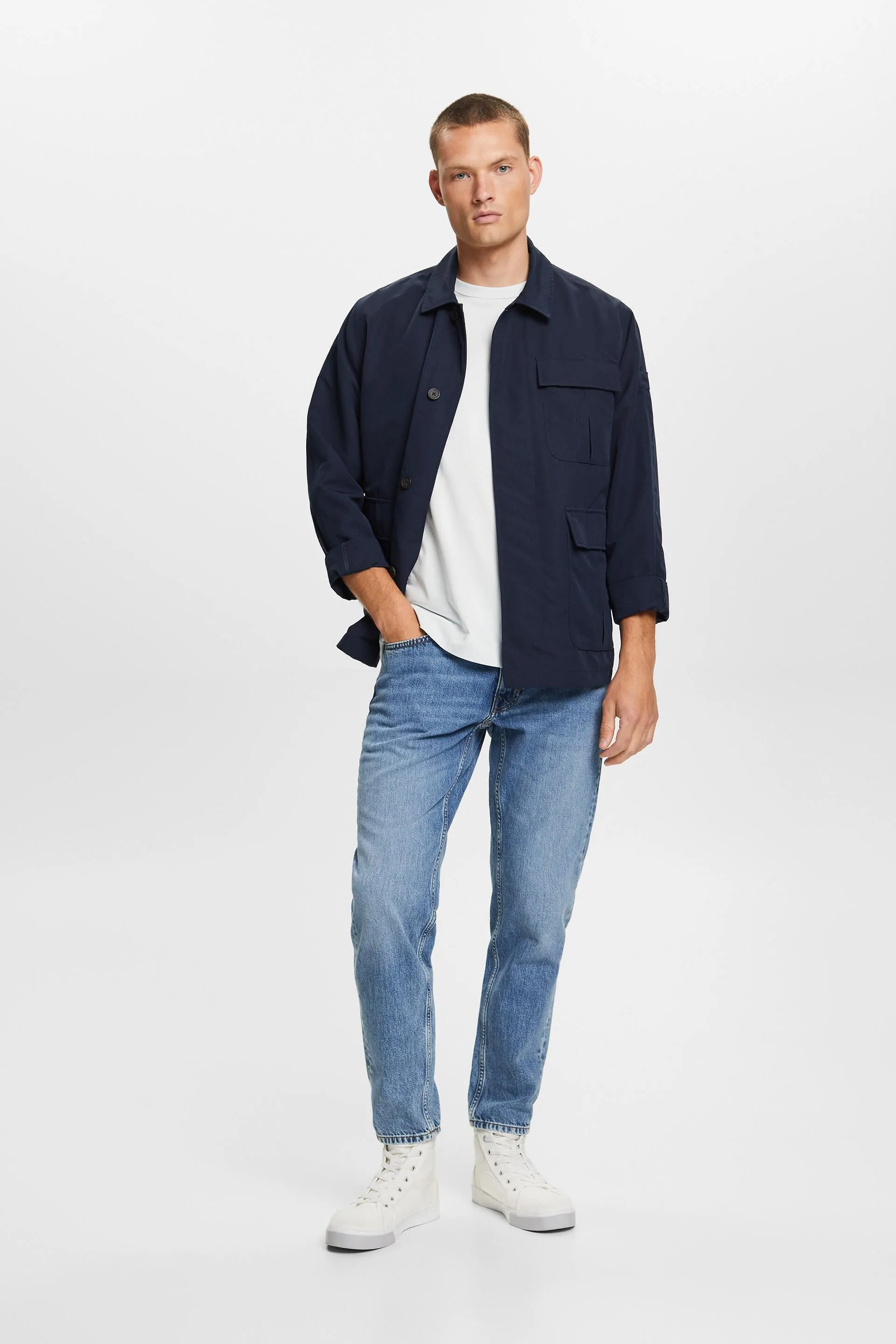 Camiseta de tejido jersey con bordado, 100% algodón