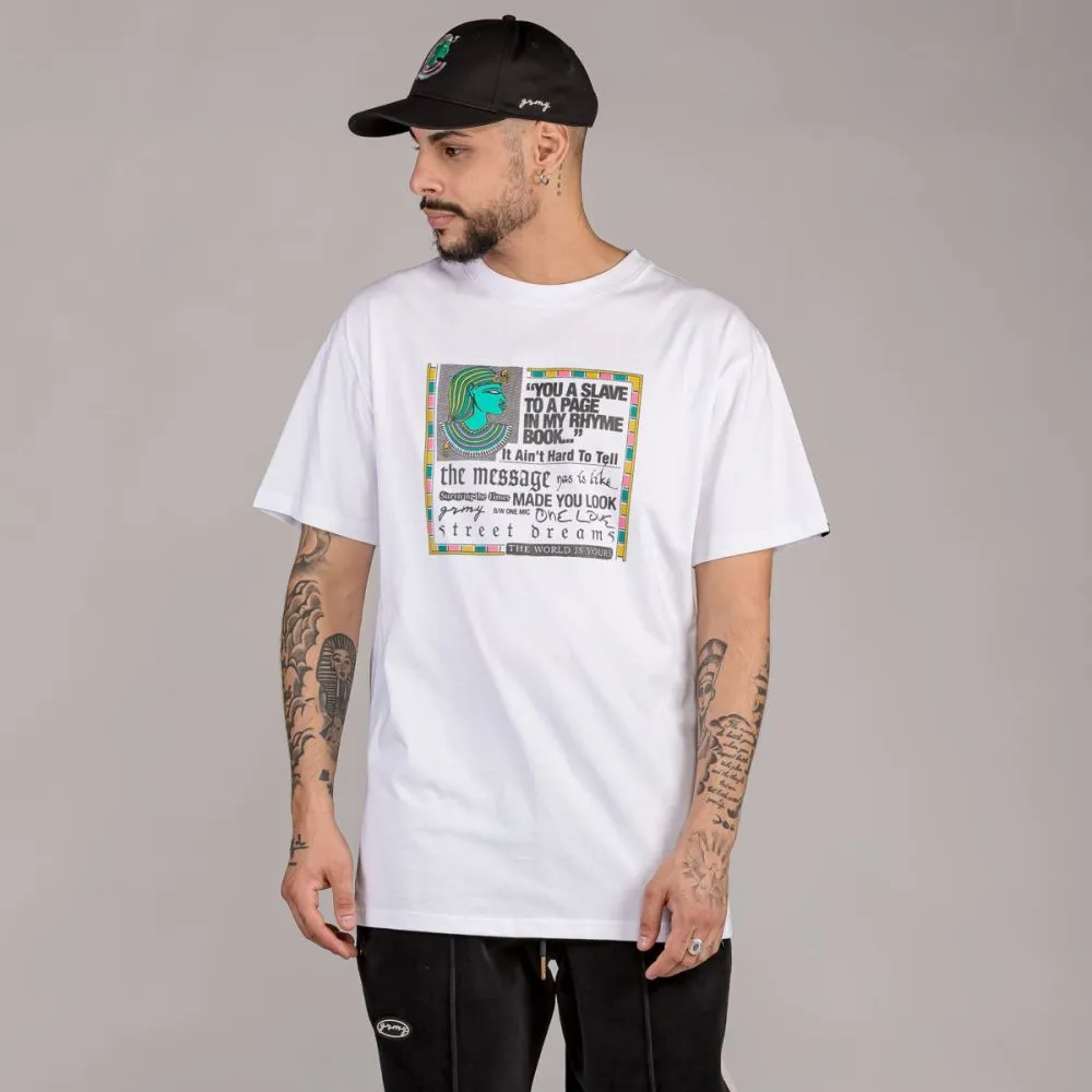CAMISETA GRIMEY "IAM"  WHITE | FALL 22