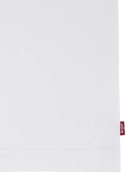 Camiseta Levis Scenic Blanco Para Niño
