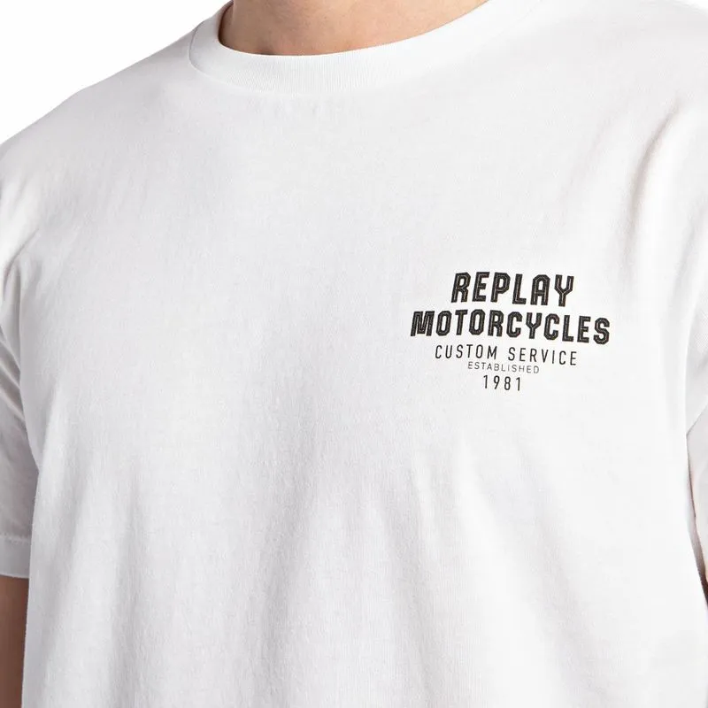 Camiseta Manga Corta Para Hombre Replay