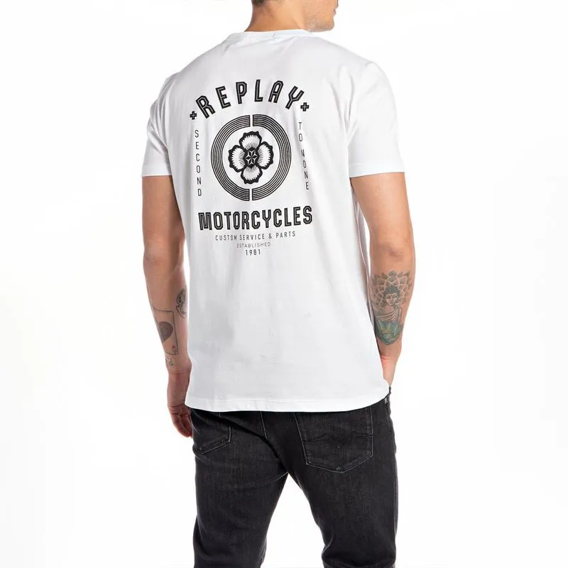 Camiseta Manga Corta Para Hombre Replay