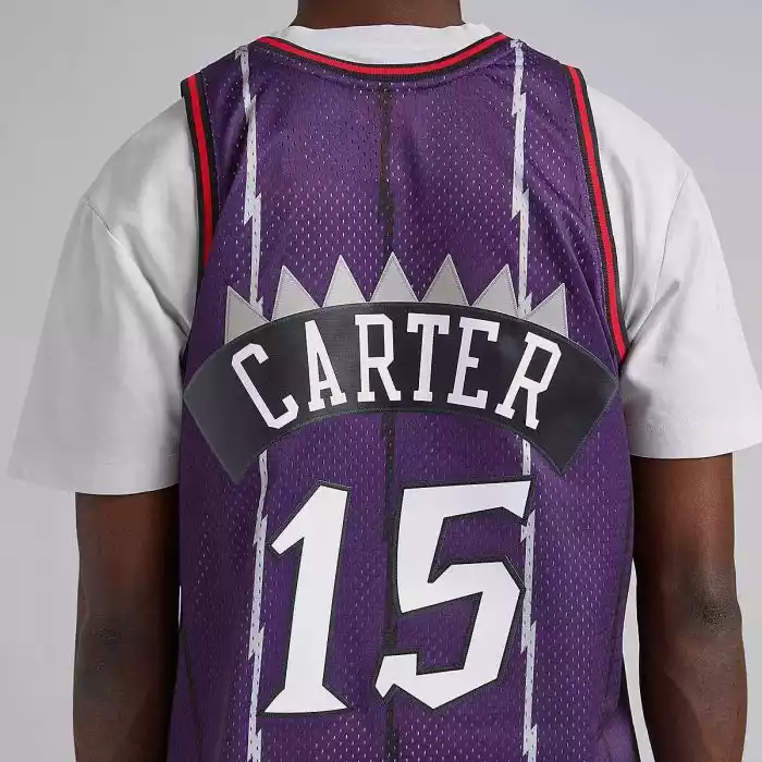 CAMISETA MITCHELL AND NESS RAPTORS CARTER SMJYGS18214TRAPURP98VCA