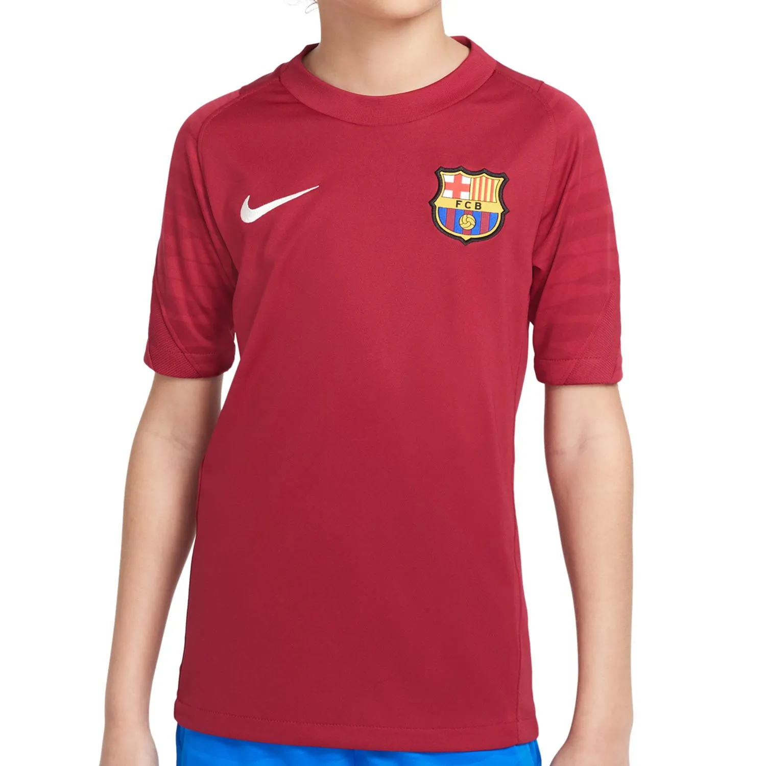 CAMISETA NIKE BARCELONA ENTRENAMIENTO NIñO DRIFIT STRIKE
