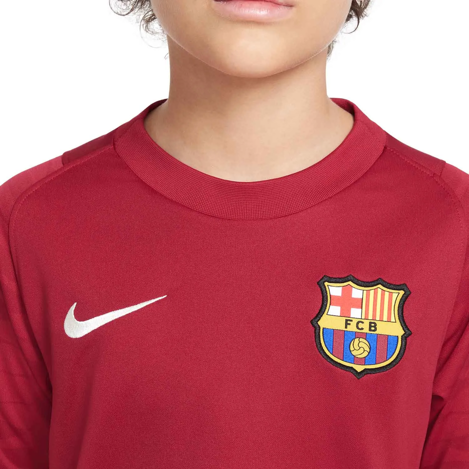 CAMISETA NIKE BARCELONA ENTRENAMIENTO NIñO DRIFIT STRIKE