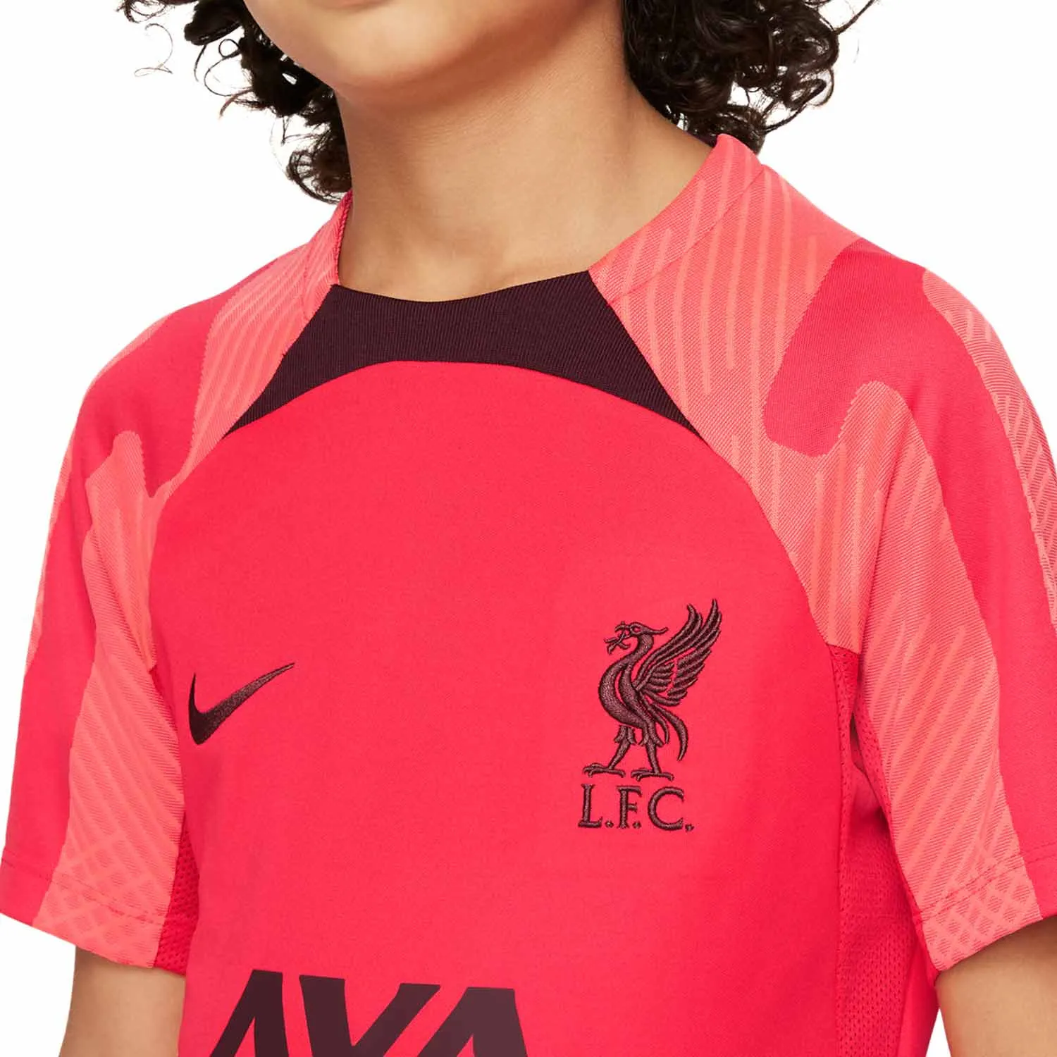 CAMISETA NIKE LIVERPOOL ENTRENAMIENTO NIñO DRIFIT STRIKE