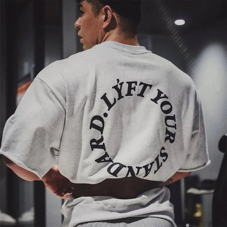 Camiseta Oversize Gym con Bolsillos