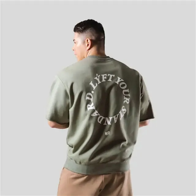 Camiseta Oversize Gym con Bolsillos
