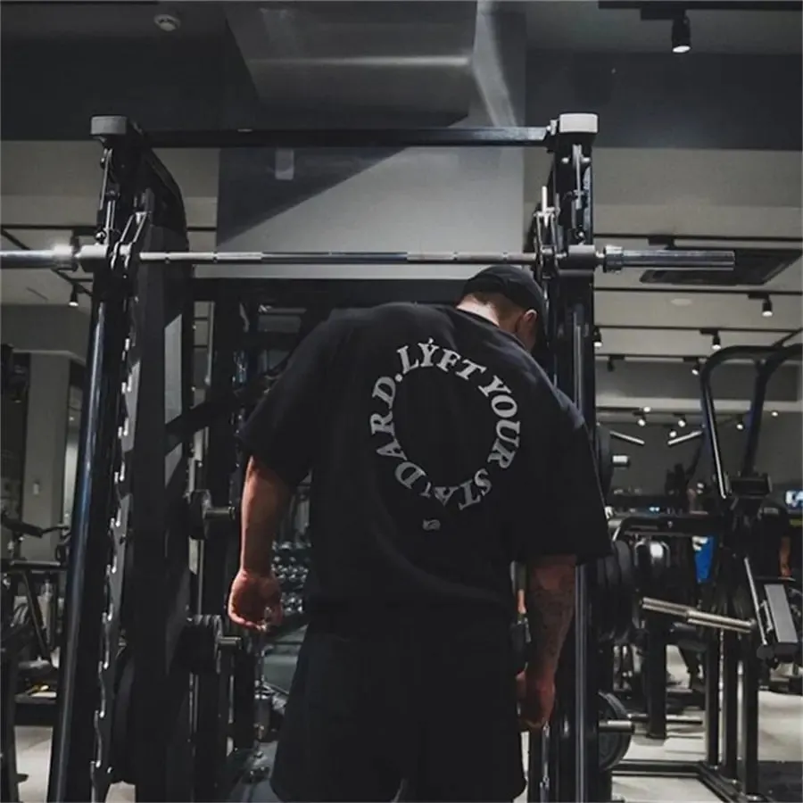 Camiseta Oversize Gym con Bolsillos