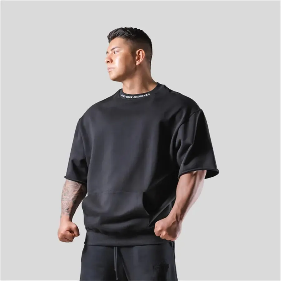 Camiseta Oversize Gym con Bolsillos