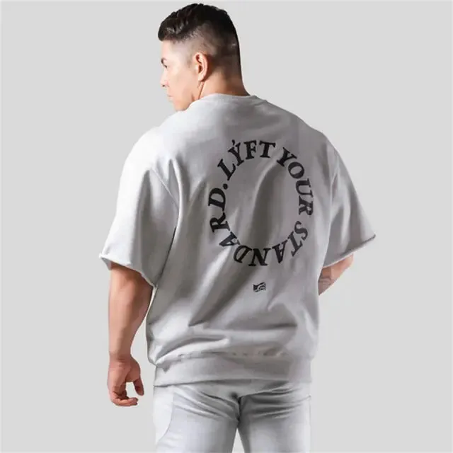 Camiseta Oversize Gym con Bolsillos