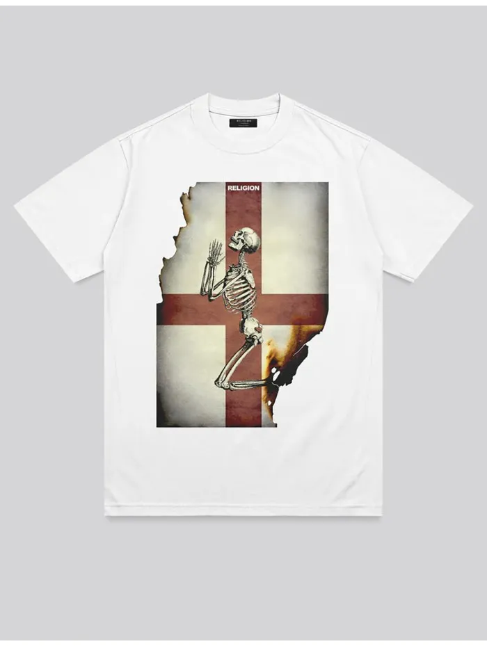 CAMISETA RELIGION 34BESN03 WHITE