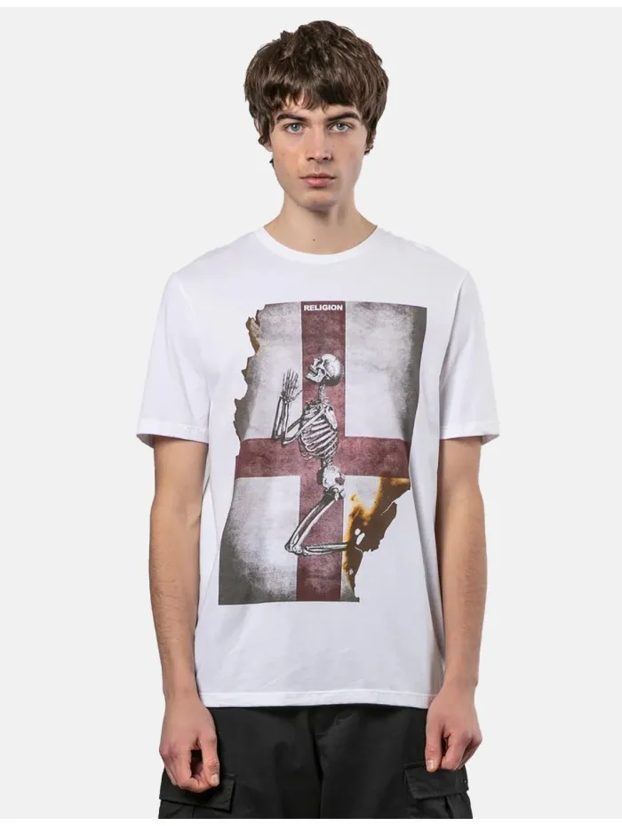 CAMISETA RELIGION 34BESN03 WHITE