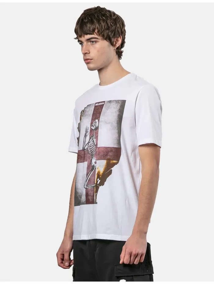 CAMISETA RELIGION 34BESN03 WHITE