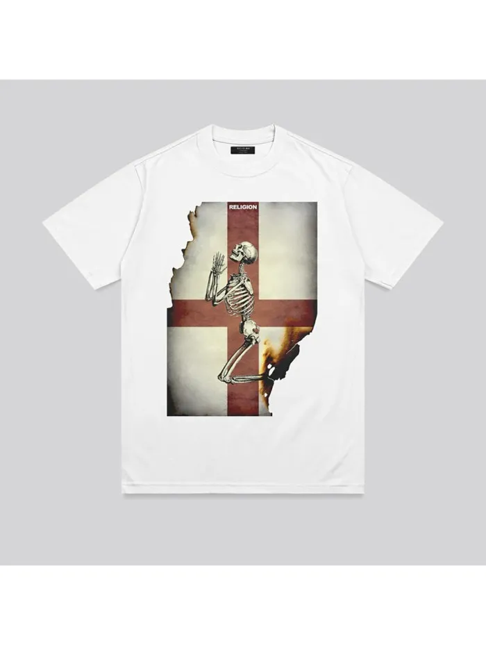 CAMISETA RELIGION 34BESN03 WHITE