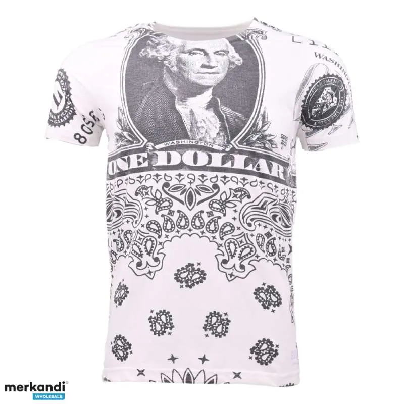 CAMISETAS CON ESTILO PARA HOMBRE RUMJUNGLE MEZCLA MOQ SOLO 15 PIEZAS (AE51)