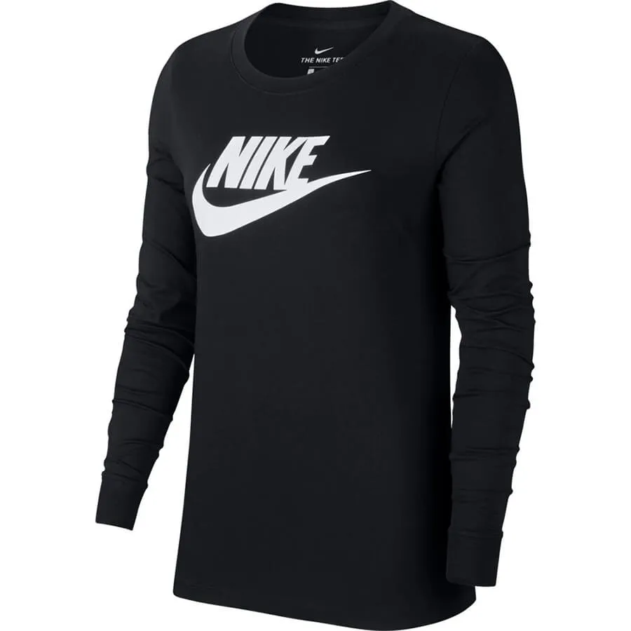  Camisetas manga larga Nike AA W Nsw Tee Essntl Ls Icon Ftr