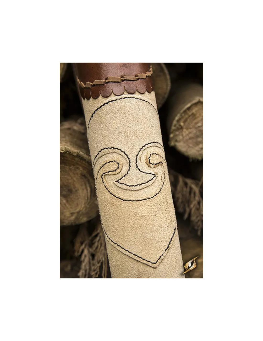 CARCAJ DE ARQUERO PARA LARP, BICOLOR MARRóNBEIGE