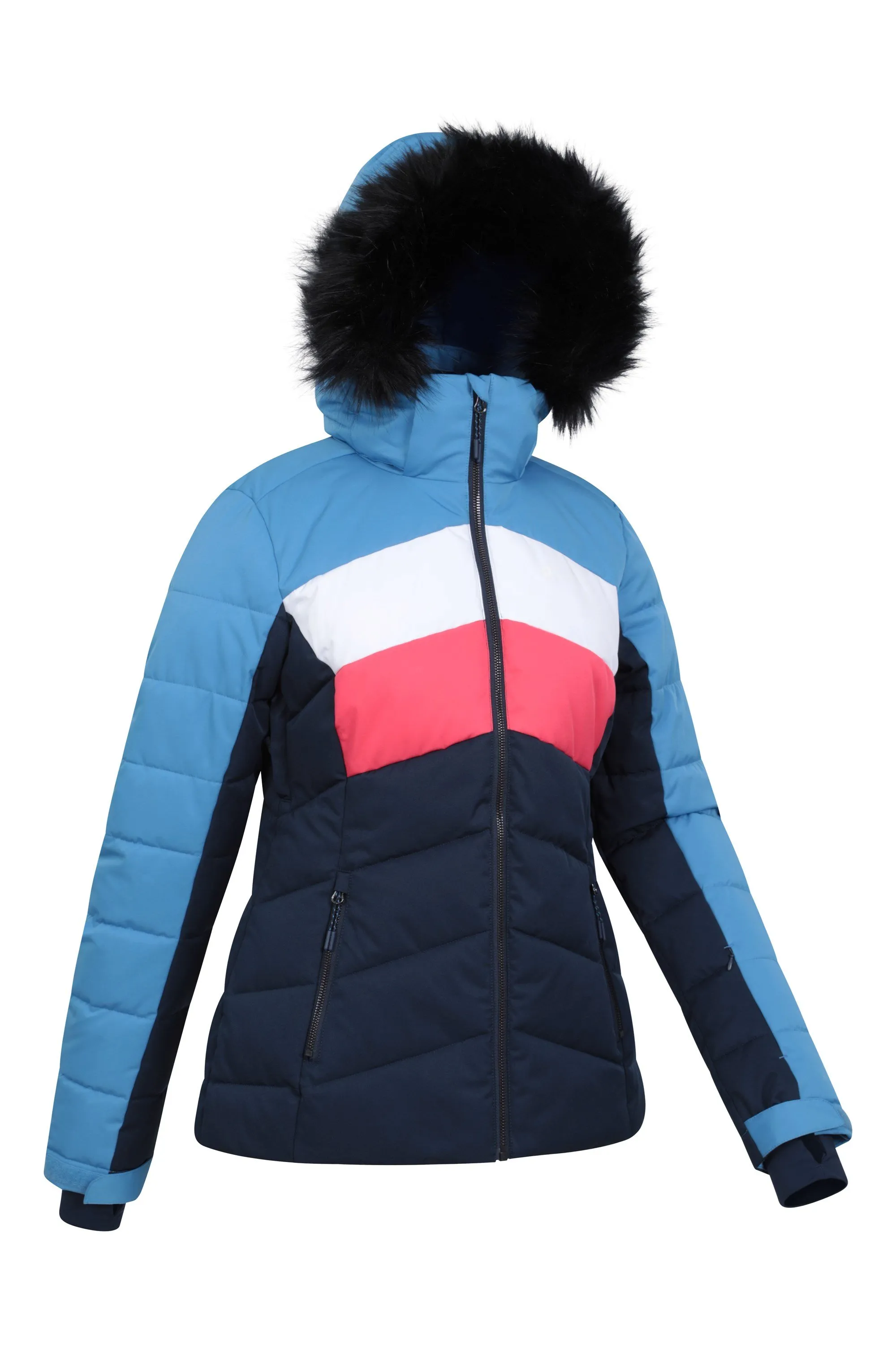 Cascade chaqueta de esquí acolchada para mujer