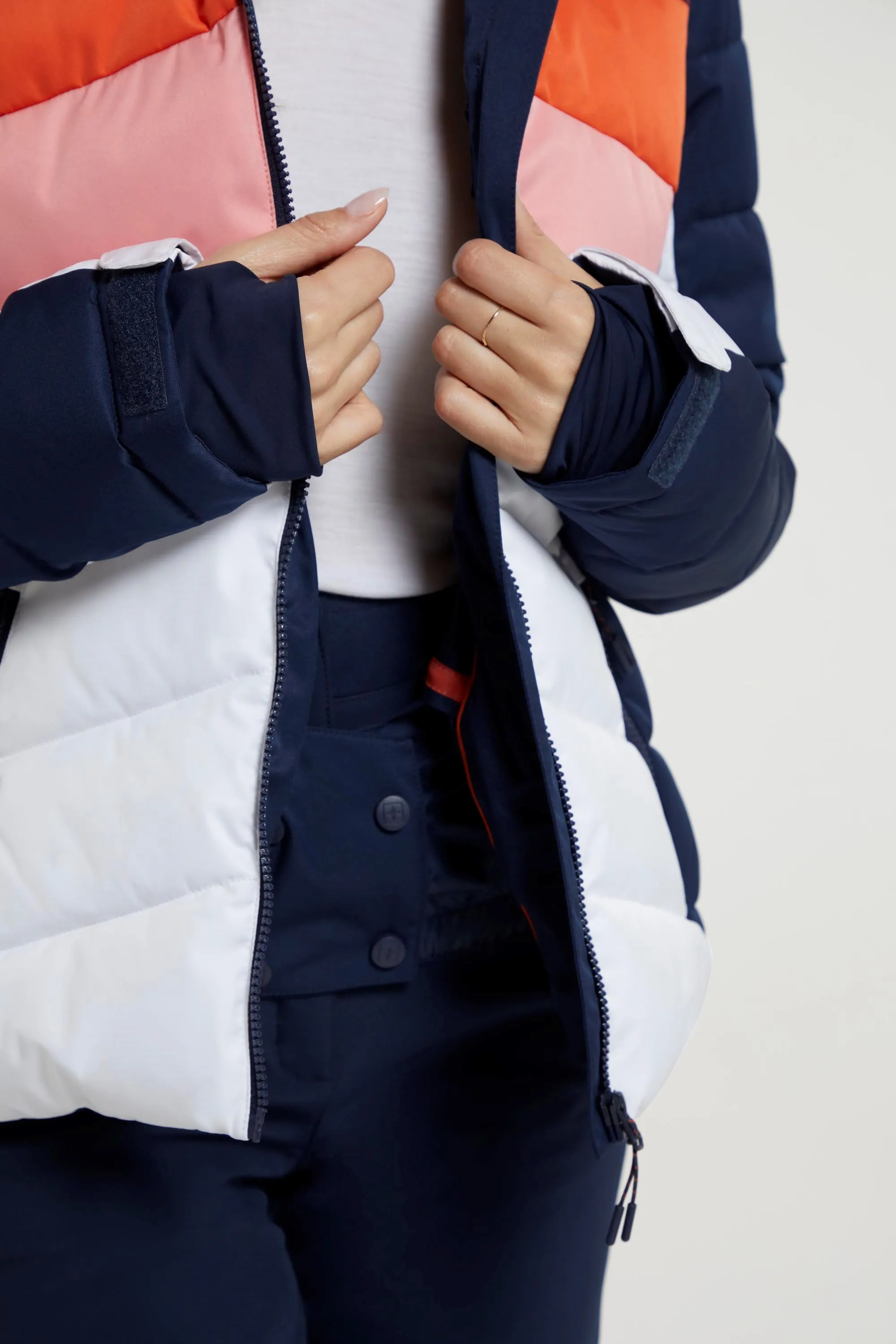 Cascade chaqueta de esquí acolchada para mujer