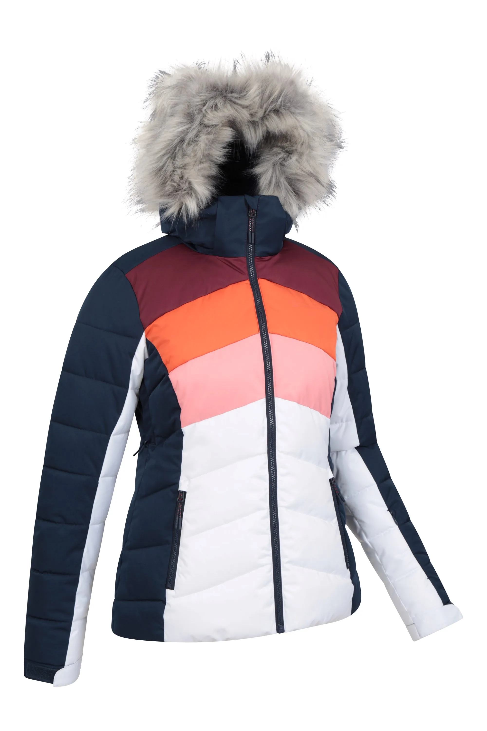 Cascade chaqueta de esquí acolchada para mujer