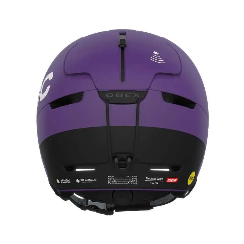 Casco de esquí Poc Obex Bc Mips (Sapphire Purple Matt)