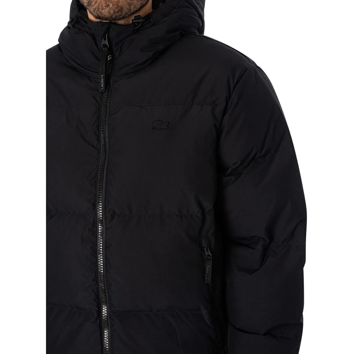 Chaqueta Acolchada Con Logo