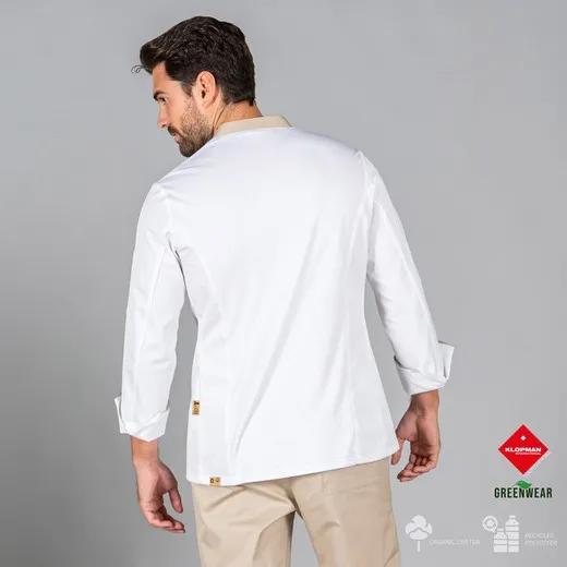 Chaqueta Cocina Hombre otero Tejido Reciclado / Organico