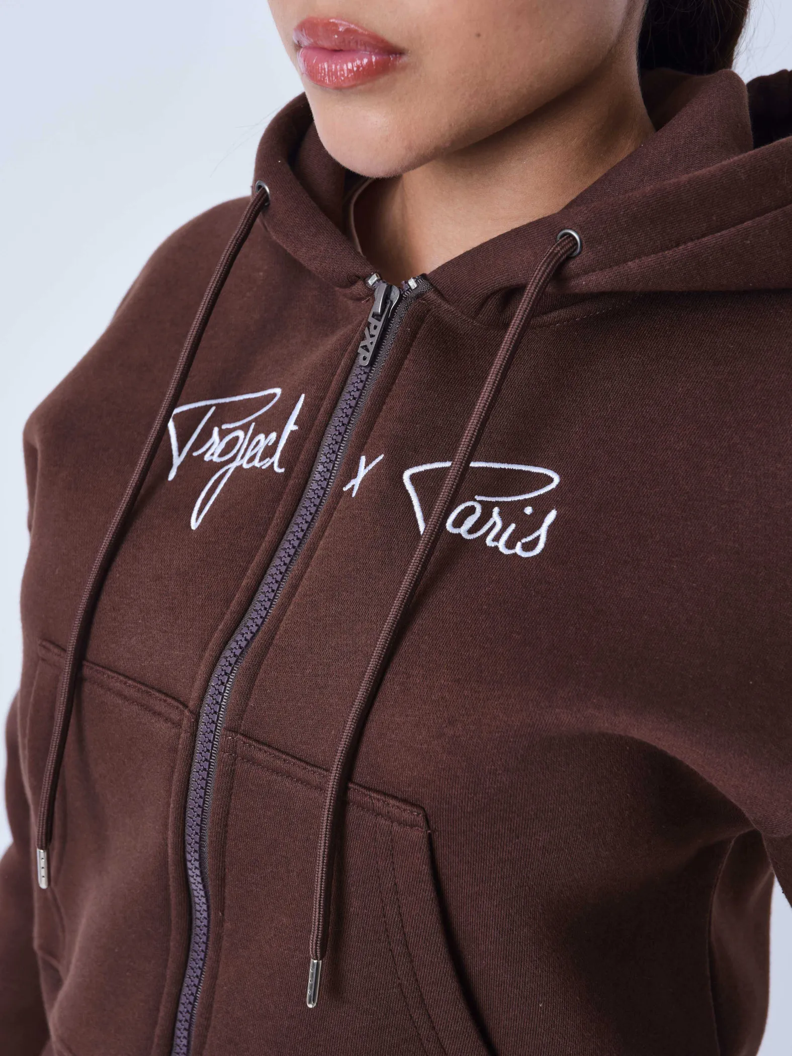 Chaqueta con cremallera Essentials Project X Paris para mujer