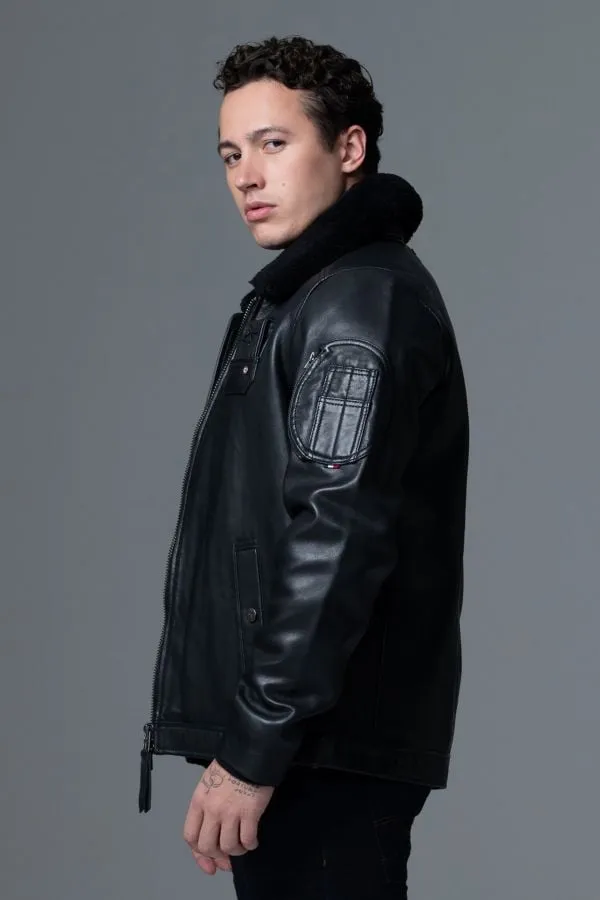 Chaqueta Hombre Armée De L'air Et De L'espace Jet Atlas Black