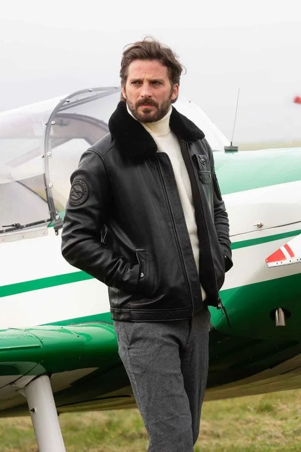 Chaqueta Hombre Armée De L'air Et De L'espace Jet Atlas Black