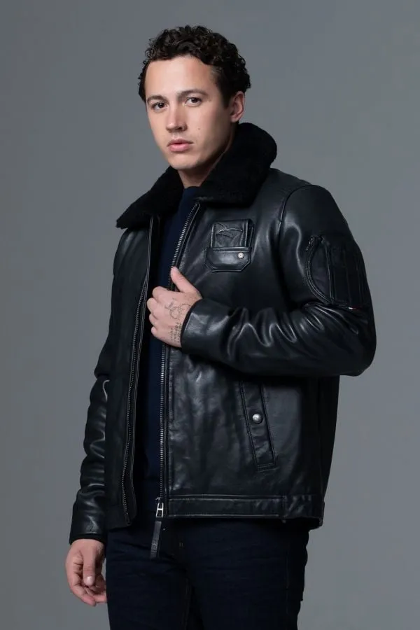 Chaqueta Hombre Armée De L'air Et De L'espace Jet Atlas Black