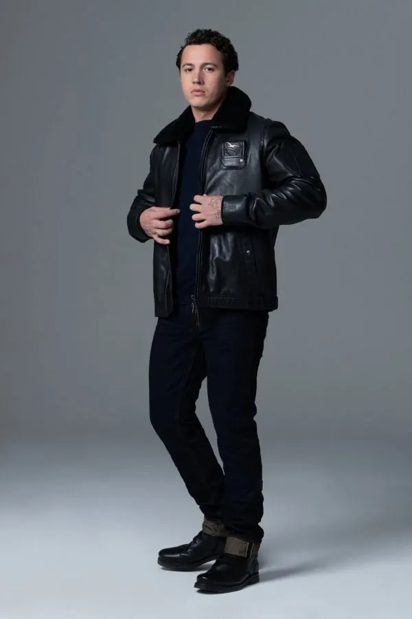 Chaqueta Hombre Armée De L'air Et De L'espace Jet Atlas Black