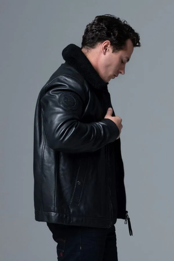 Chaqueta Hombre Armée De L'air Et De L'espace Jet Atlas Black