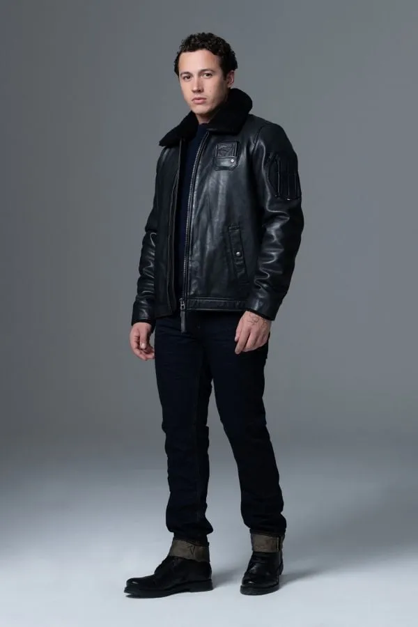 Chaqueta Hombre Armée De L'air Et De L'espace Jet Atlas Black