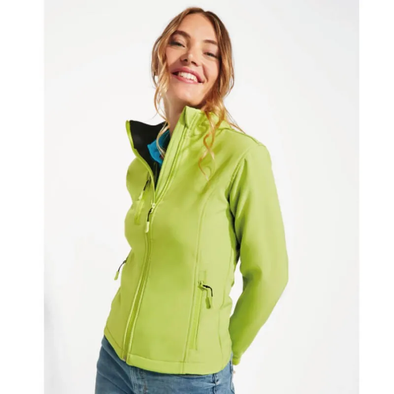 Chaqueta Softshell con forro polar para mujer Nebraska de Roly